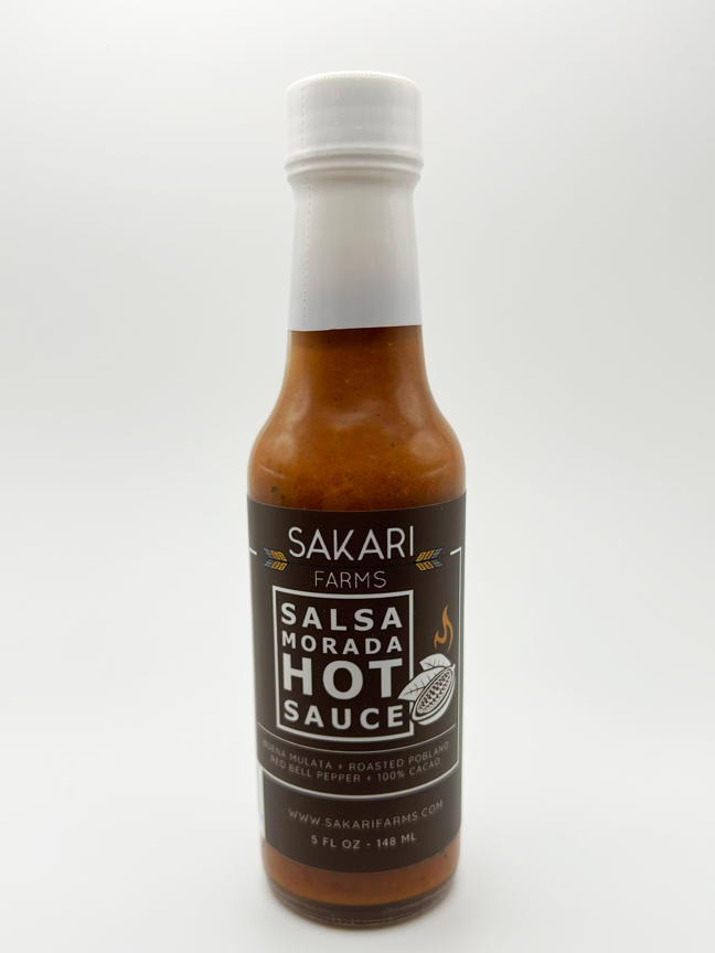 Salsa Morada Hot Sauce — Sakari Farms/Bend, Oregon